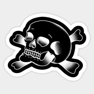 HomeSchoolTattoo Skull Sticker